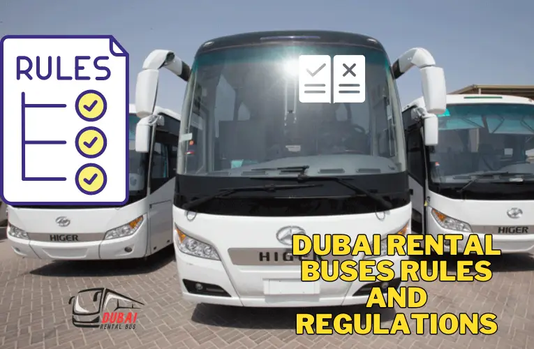 Dubai Rental Buses Rules And Regulations